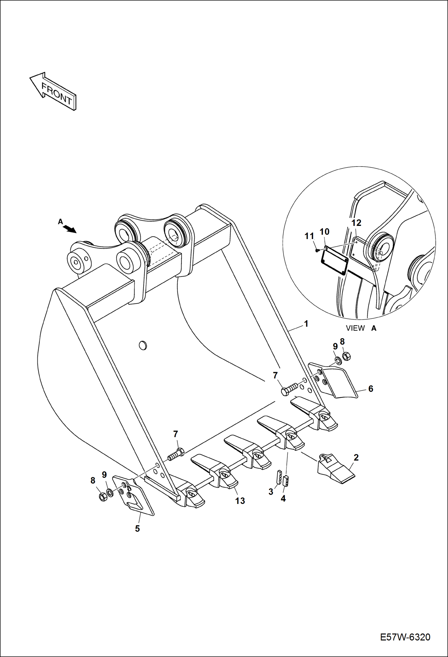 КОВШ (0,19 М КУБИЧЕСКИЕ)