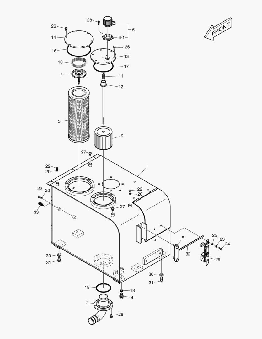 РЕЗЕРВУАР ДЛЯ МАСЛА