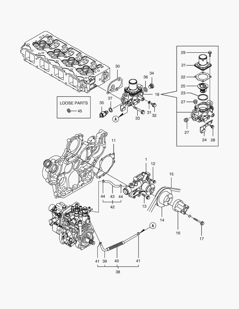 НАСОС ВОДЯНОГО ОХЛАЖДЕНИЯ