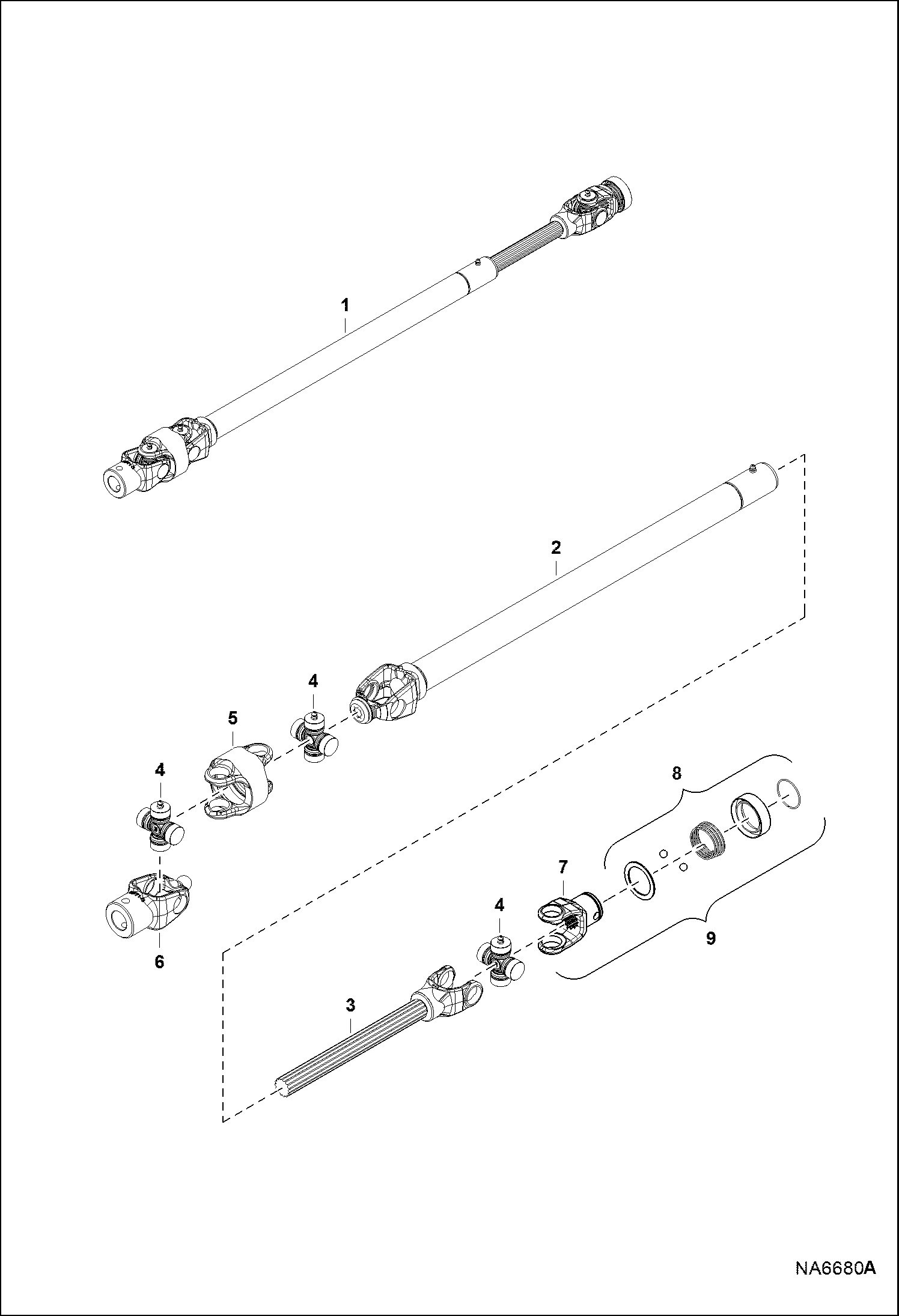 ЩЕТКА УГЛОВАЯ ПОВОРОТНАЯ (ВАЛ ПРИВОДА) (54-- AT34) (70-- AT33)
