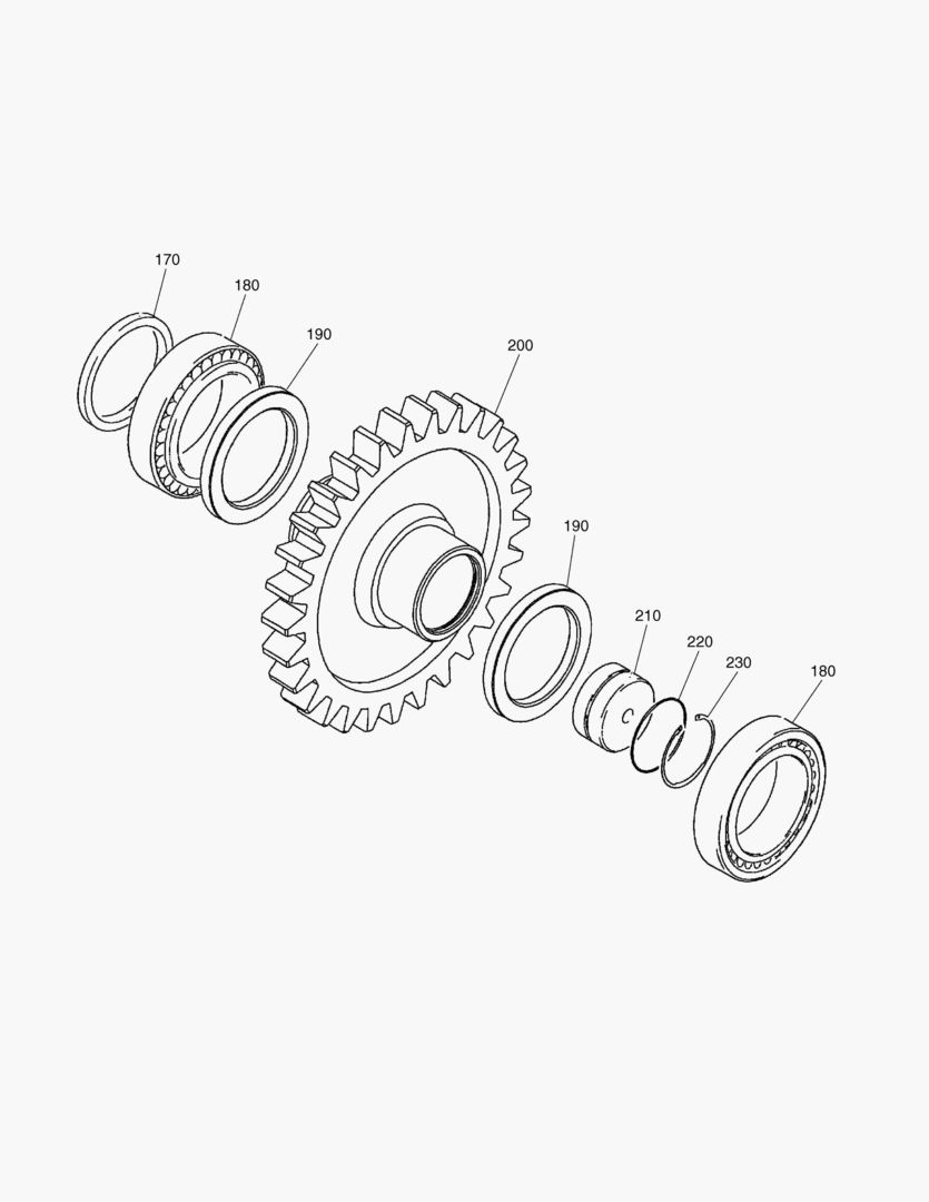 G090-20 PINION DRIVE