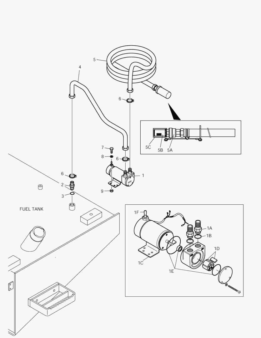 НАСОС ЗАЛИВНОЙ ГОРЛОВИНЫ ТОПЛИВА-ОПЦИЯ