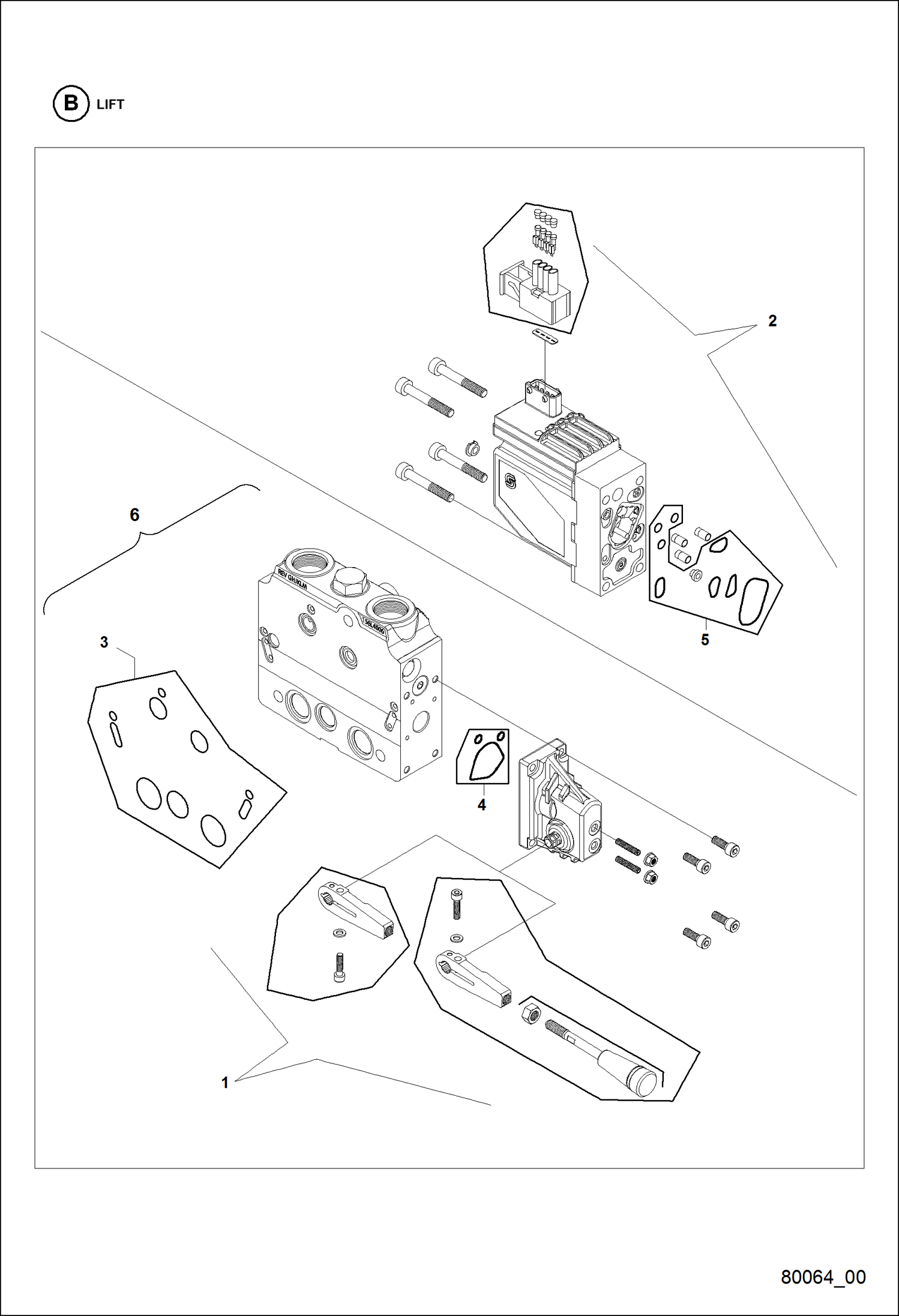 РАСПРЕДЕЛИТЕЛЬНОЕ УСТРОЙСТВО DANFOSS - ЗАПАСНЫЕ ЧАСТИ 2