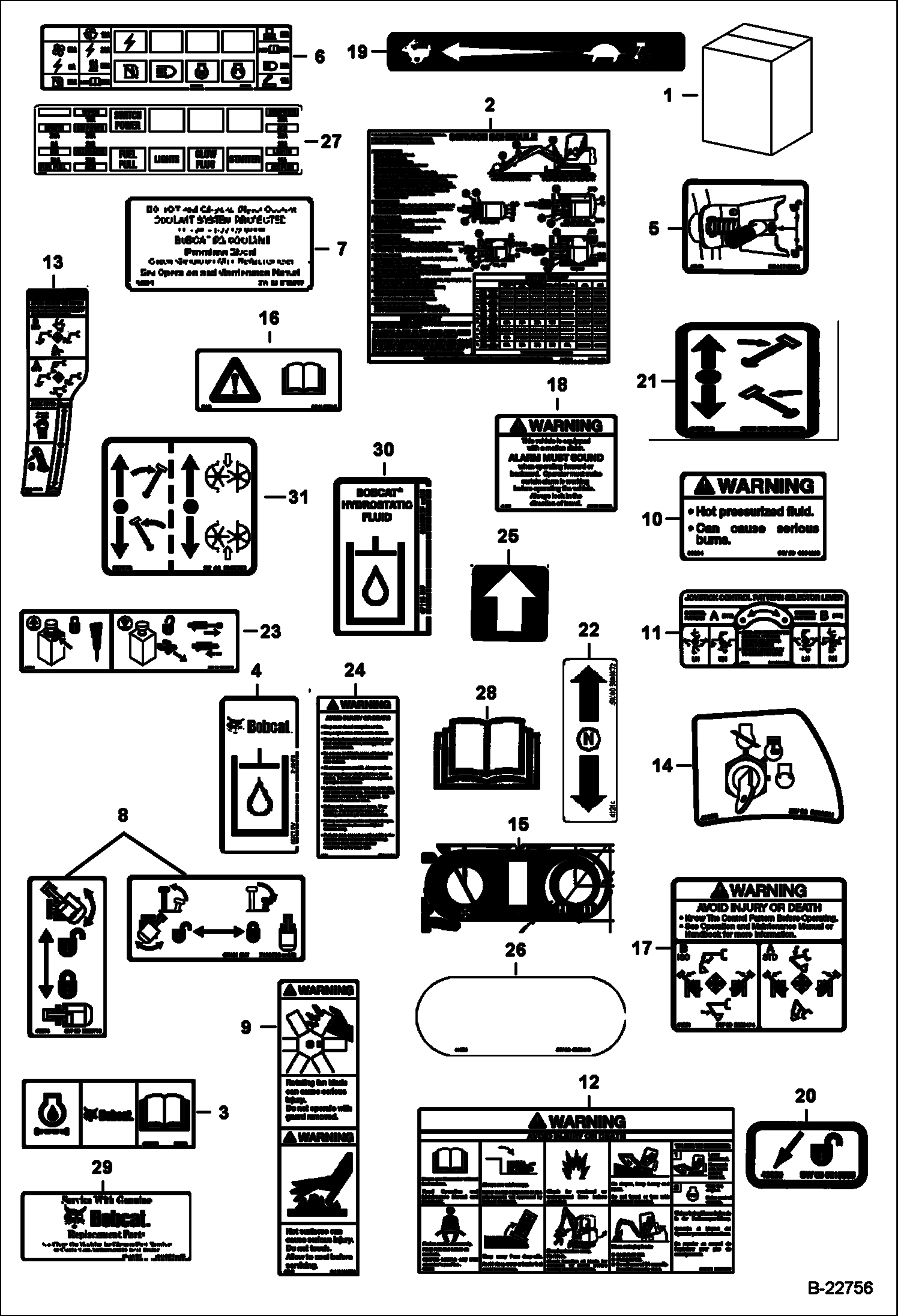 НАКЛЕКИ (ВНУТРЕННИЕ)