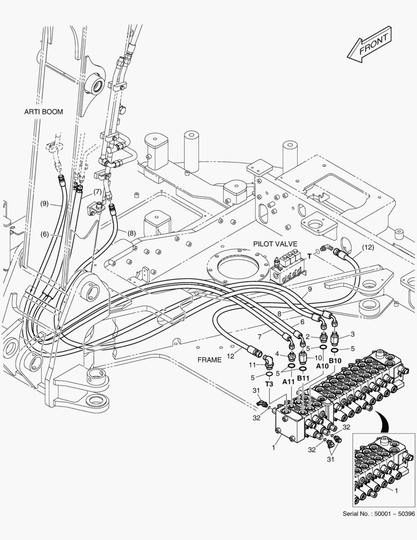 6520 MAIN PIPING - ARTI. & ROTATING