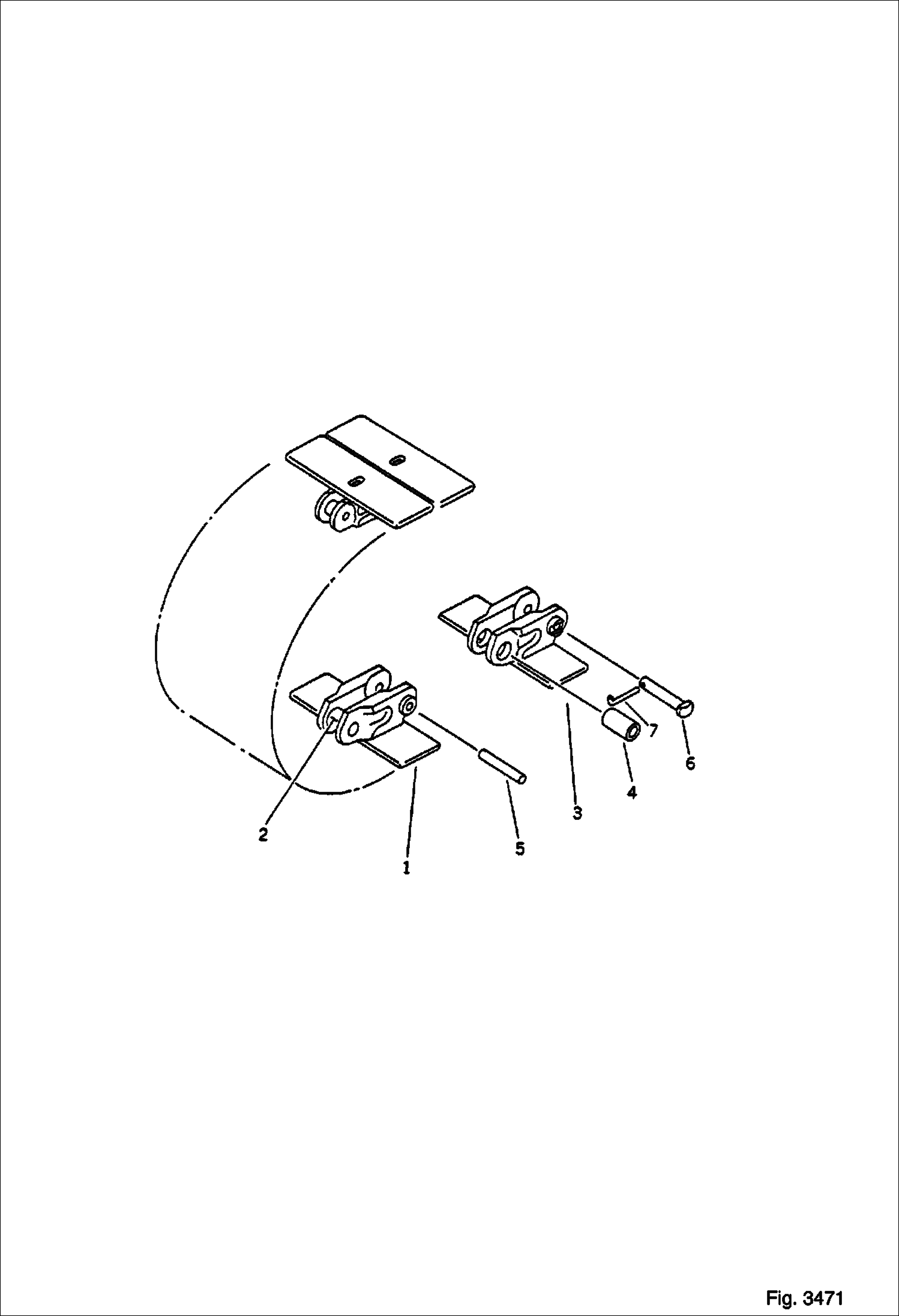 БАШМАК ГУСЕНИЦЫ (ПЛОСКИЙ ТИП)