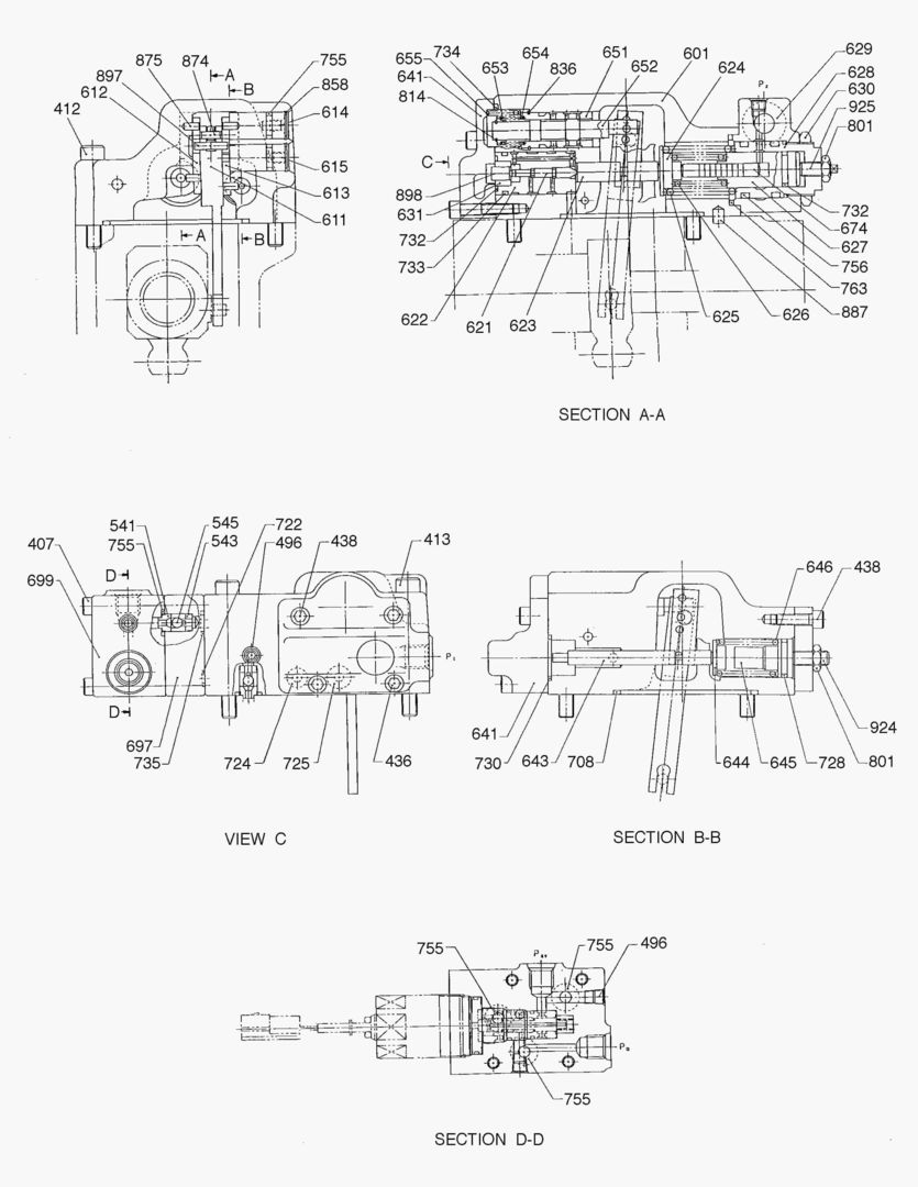 6130 REGULATOR-REAR [1~302]
