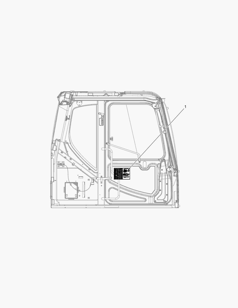 ПРЕДУПРЕЖДАЮЩАЯ ТАБЛИЧКА - СМАЗКА(ЭКСПОРТИРУЕМОЕ ОБОРУДОВАНИЕ)