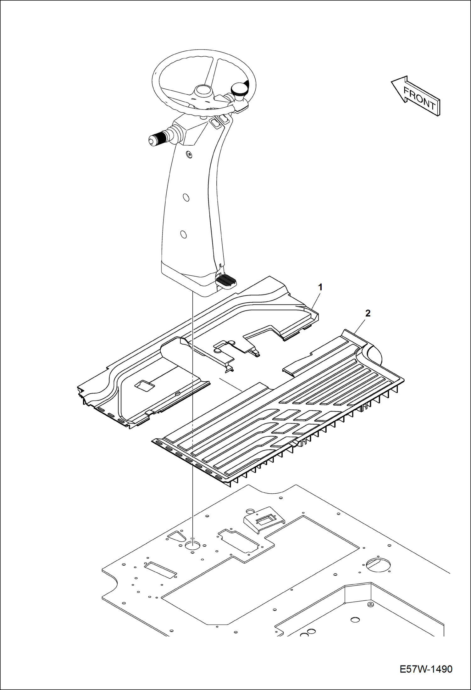 КАБИНА ВОДИТЕЛЯ (КОВРИКИ)