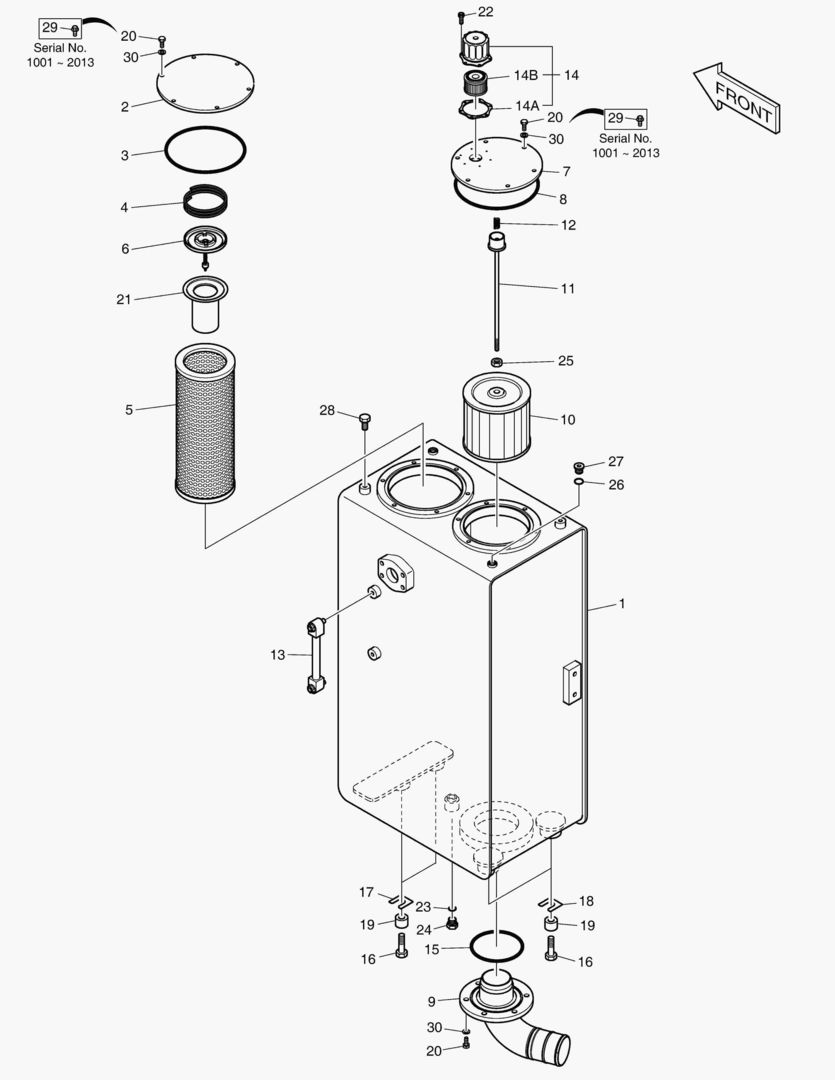 РЕЗЕРВУАР ДЛЯ МАСЛА