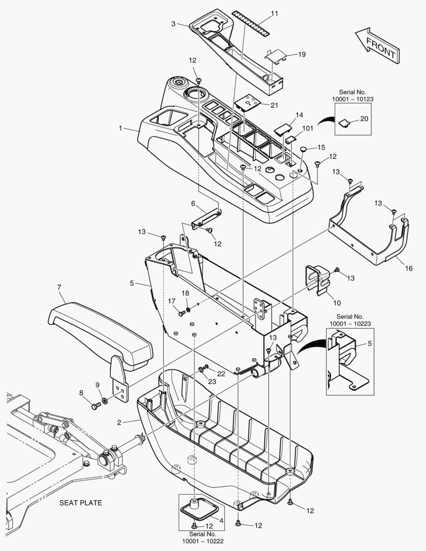 ПУЛЬТ УПРАВЛЕНИЯ - ПРАВОСТОРОННИЙ