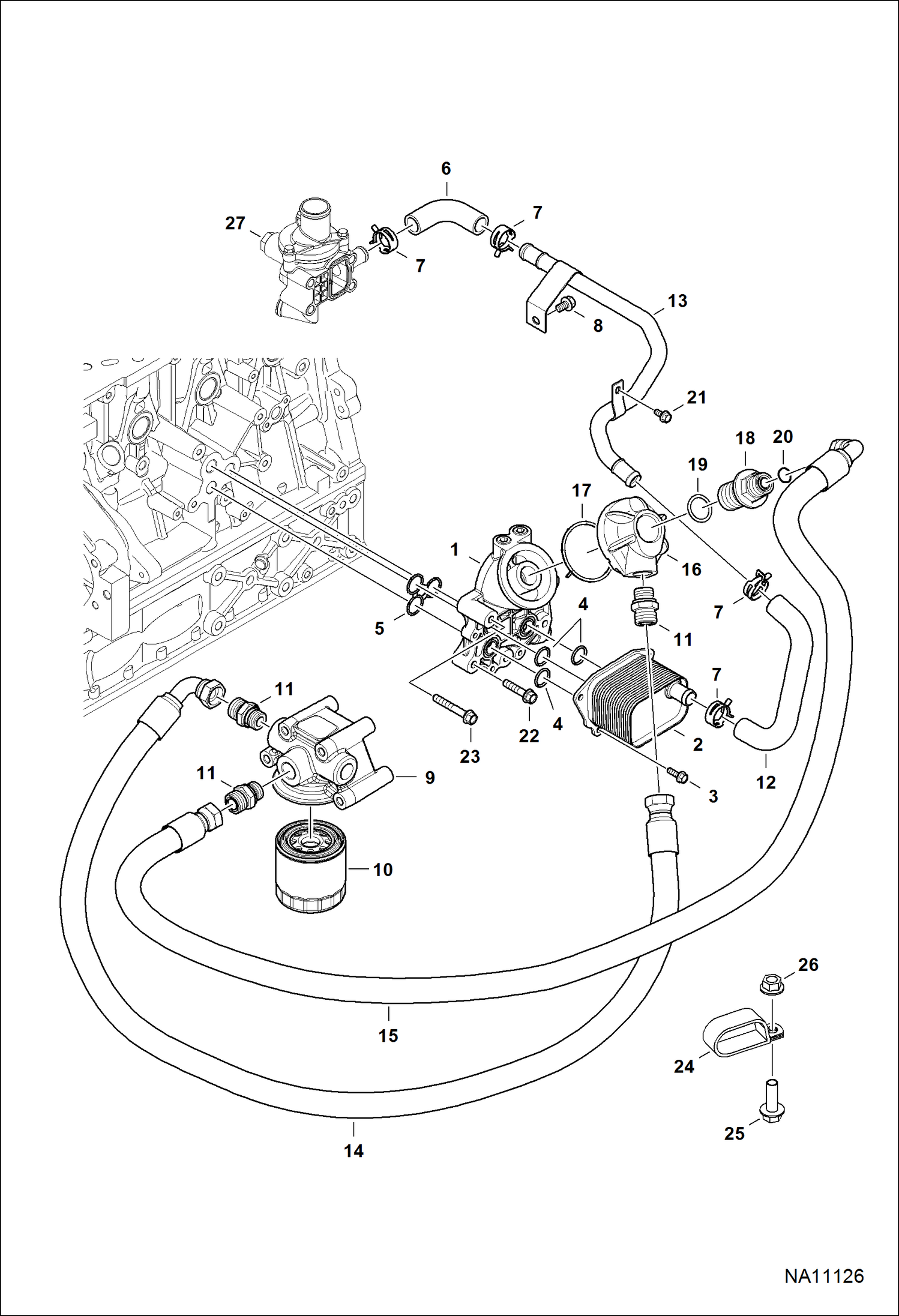 МАСЛЯНЫЙ РАДИАТОР И ФИЛЬТР