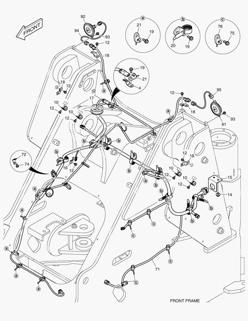 ЭЛЕКТРИЧЕСКИЕ ЗАПЧАСТИ - ФРОНТАЛЬНЫЙ