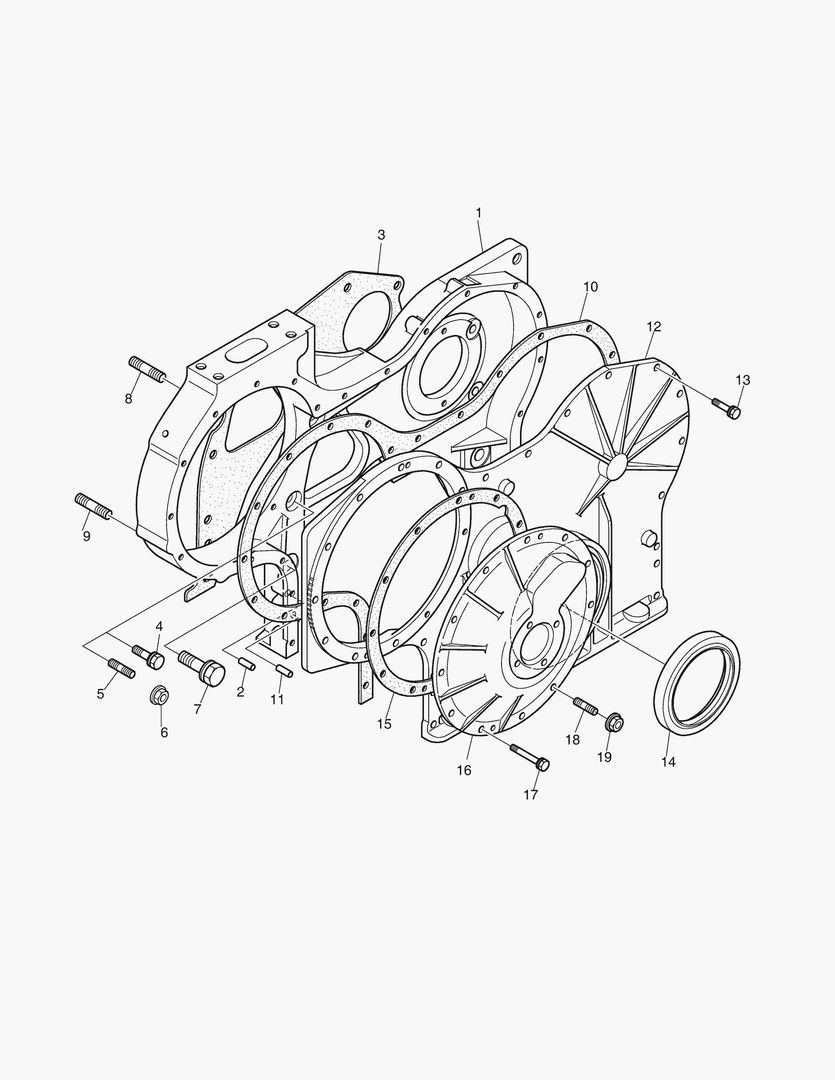 КАРТЕР КОРОБКИ ПЕРЕДАЧ