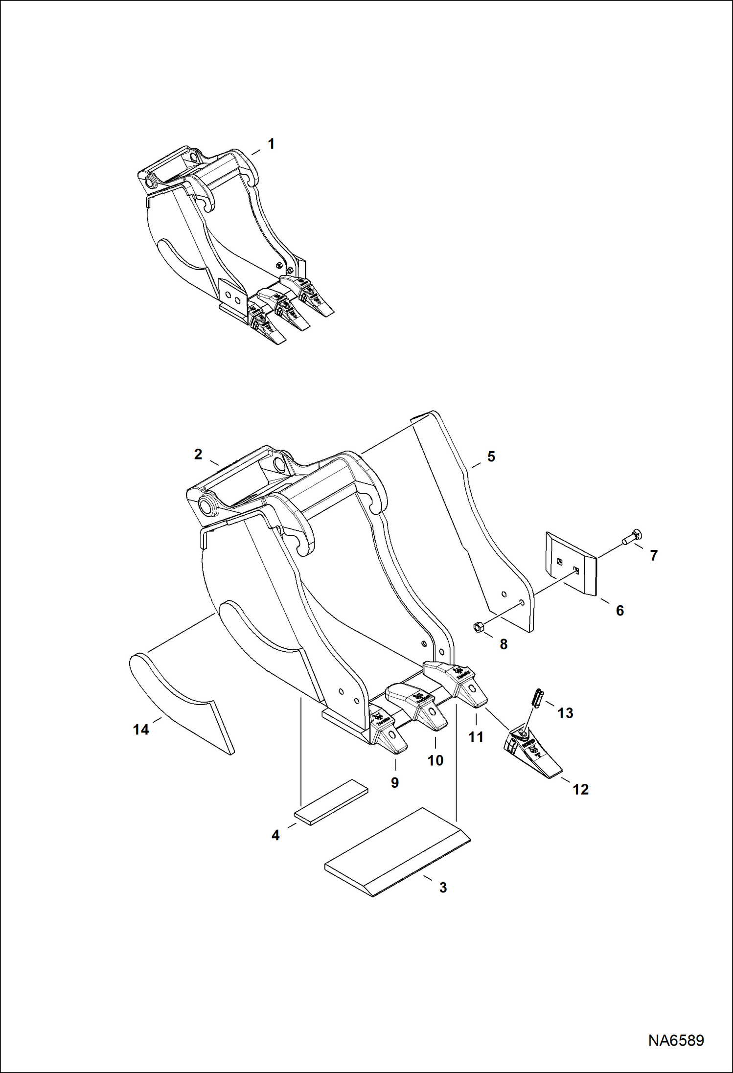 КОВШ (CL3) (СМЕННЫЙ) (12--)