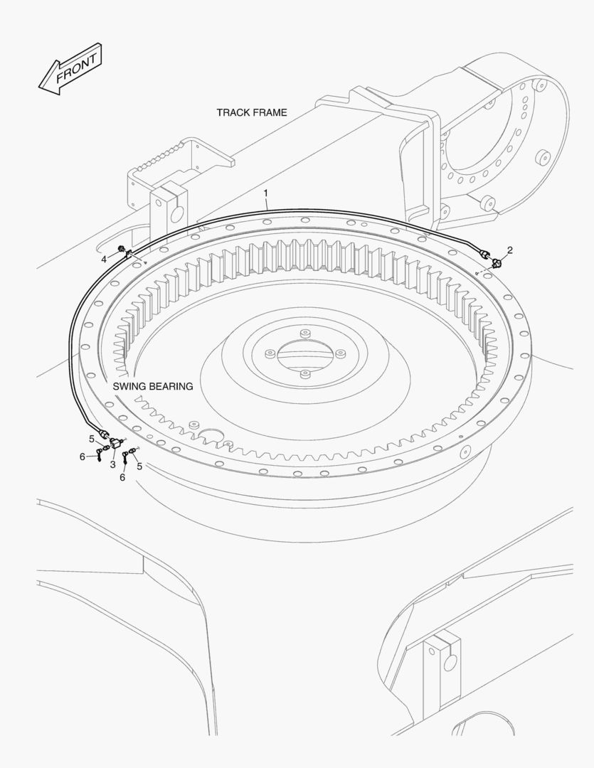 ТРУБОПРОВОД СМАЗОЧНОЙ СИСТЕМЫ