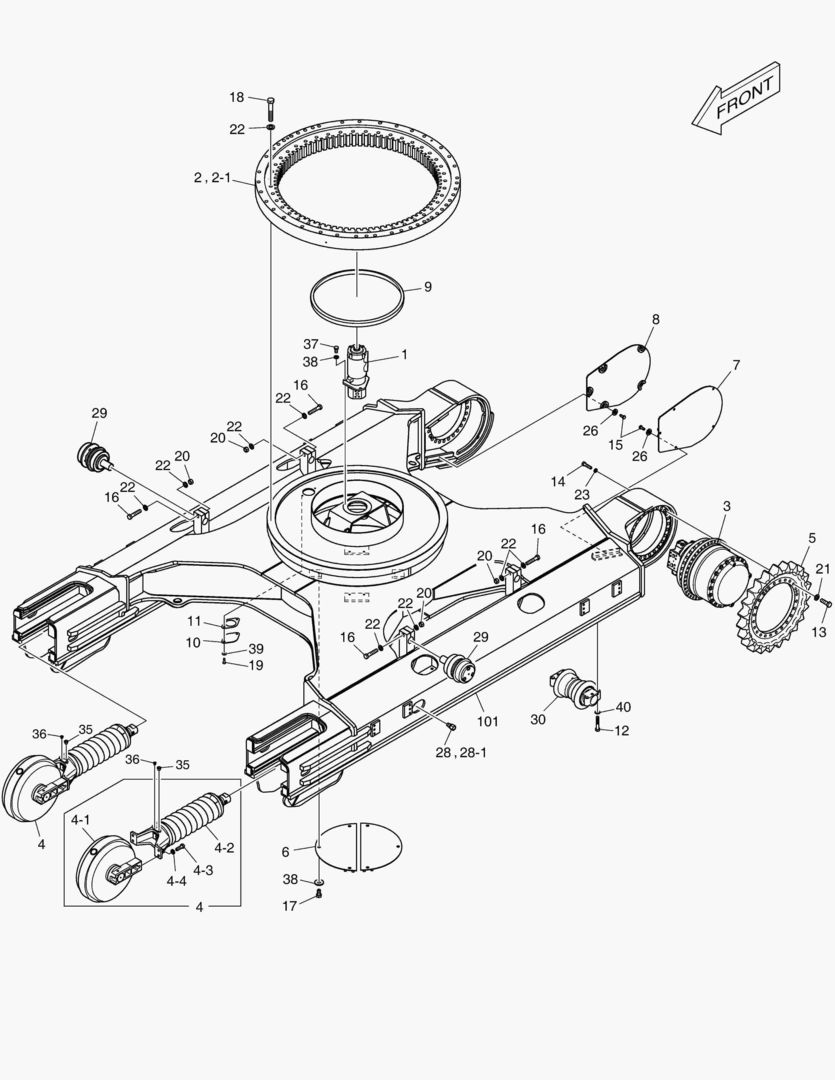 ГУСЕНИЦЫ В СБОРЕ - ЗАФИКСИРОВАННЫЕ