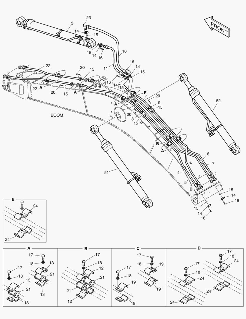 ГИДРОСИСТЕМА СТРЕЛЫ
