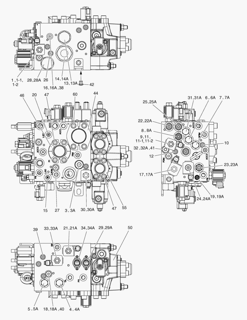 G191-56 MAIN VALVE,EXPLODED [8X0550~]