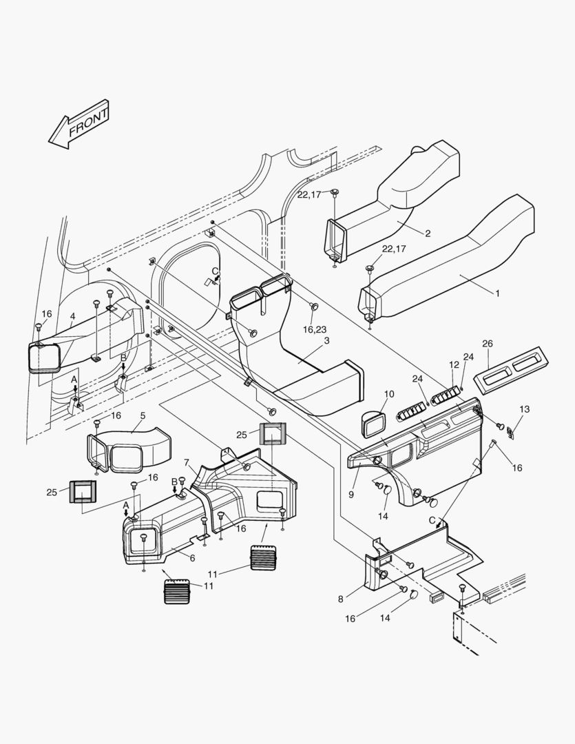 КРЫШКА ТРУБОПРОВОДА В СБОРЕ