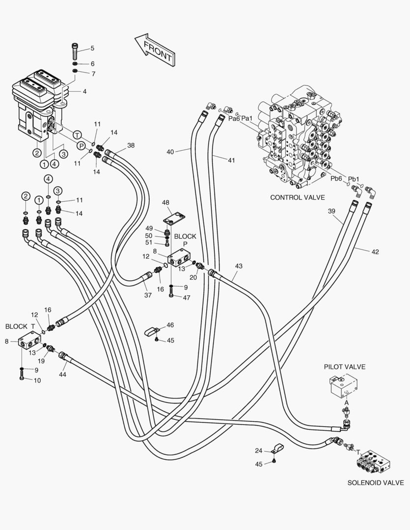 ТРУБОПРОВОД СЕРВОУПРАВЛЕНИЯ(8)