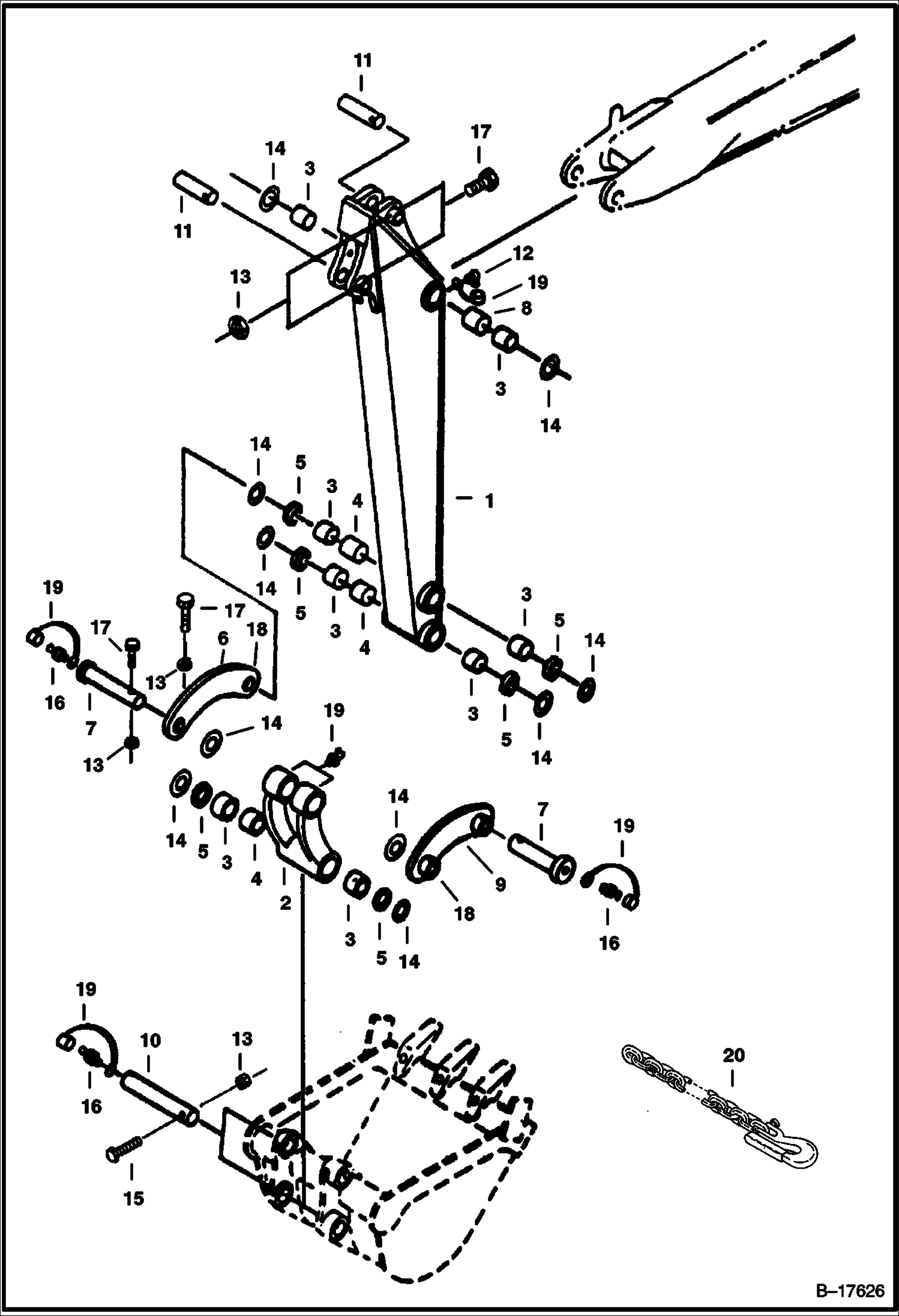 РУКОЯТЬ И СЕРЬГА КОВША