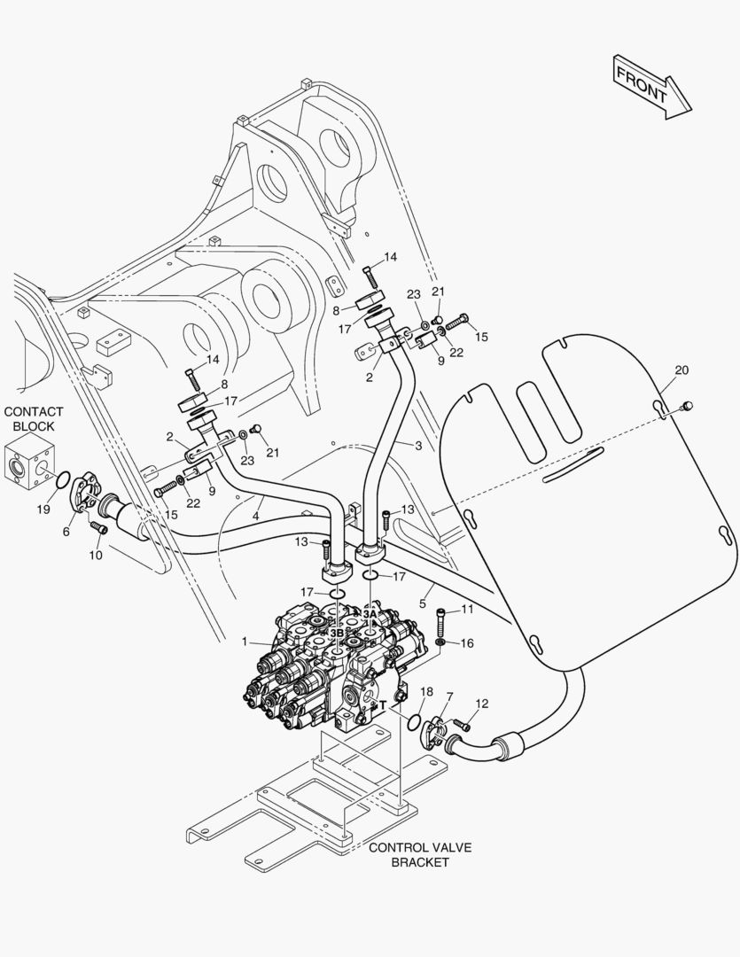 РЕКУЛИРУЮЩИЙ КЛАПАН ТРУБОПРОВОДА - 3 КАТУШКИ(ЭЛЕКТРИКА)