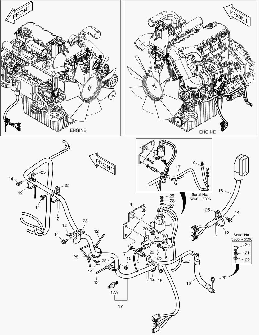 1661 ELECTRIC PARTS - ENGINE [5268~]