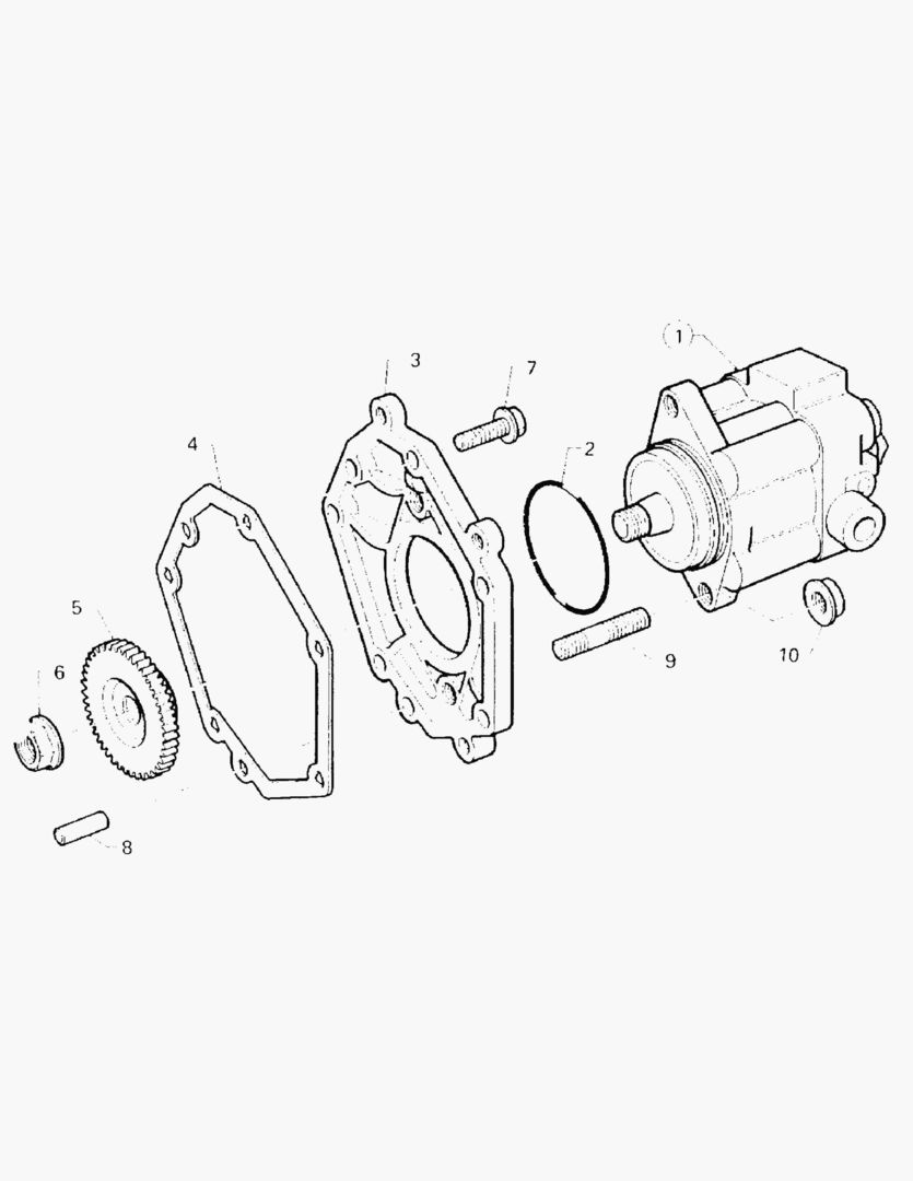 Спецтехника G010-88 HYDRAULIC PUMP; MOUNTING [810053~]
