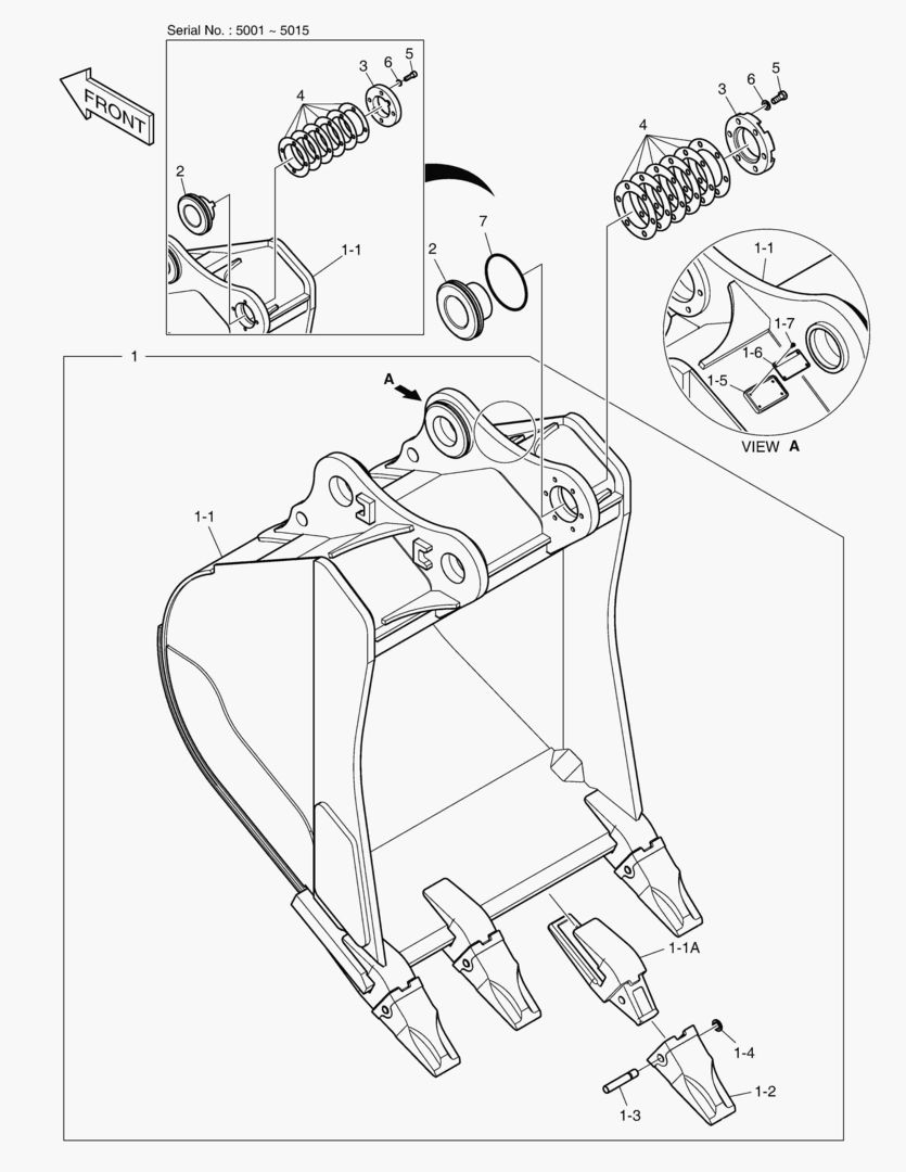 6720 BUCKET - 2.5гЋҐ [5001~5127]