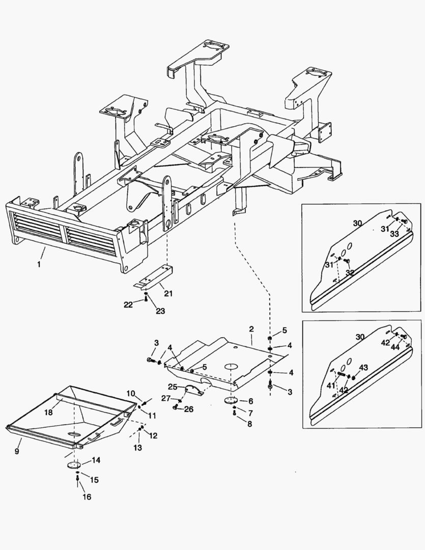G070-1 FRONT FRAME