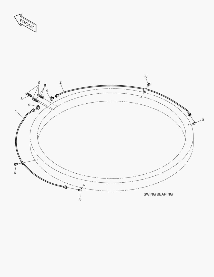 ТРУБОПРОВОД СМАЗОЧНОЙ СИСТЕМЫ