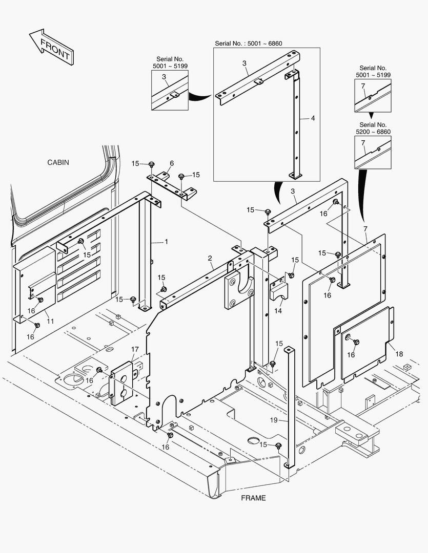1570 SUPPORT & BAFFLE(1) [5001~7080]