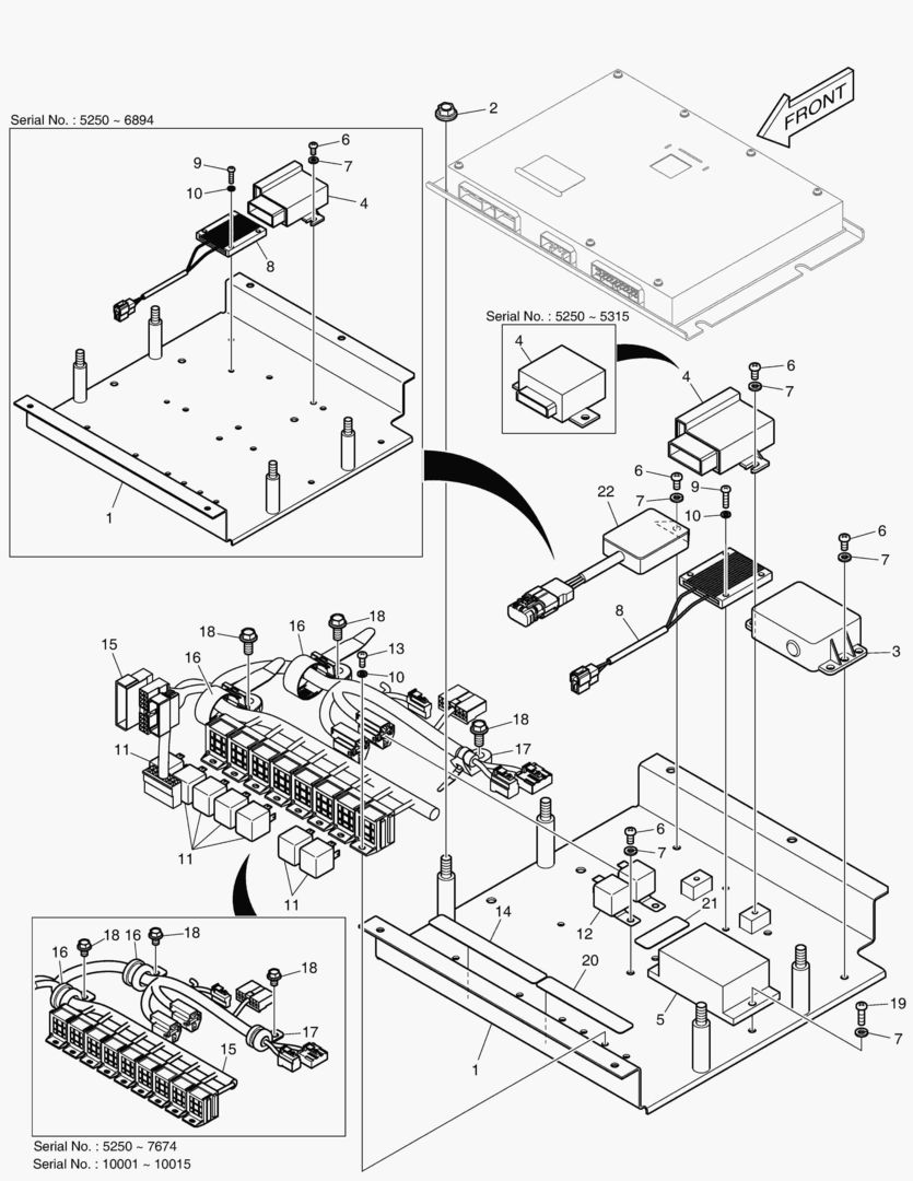 1711 ELECTRIC BOX ASS`Y [5250~]