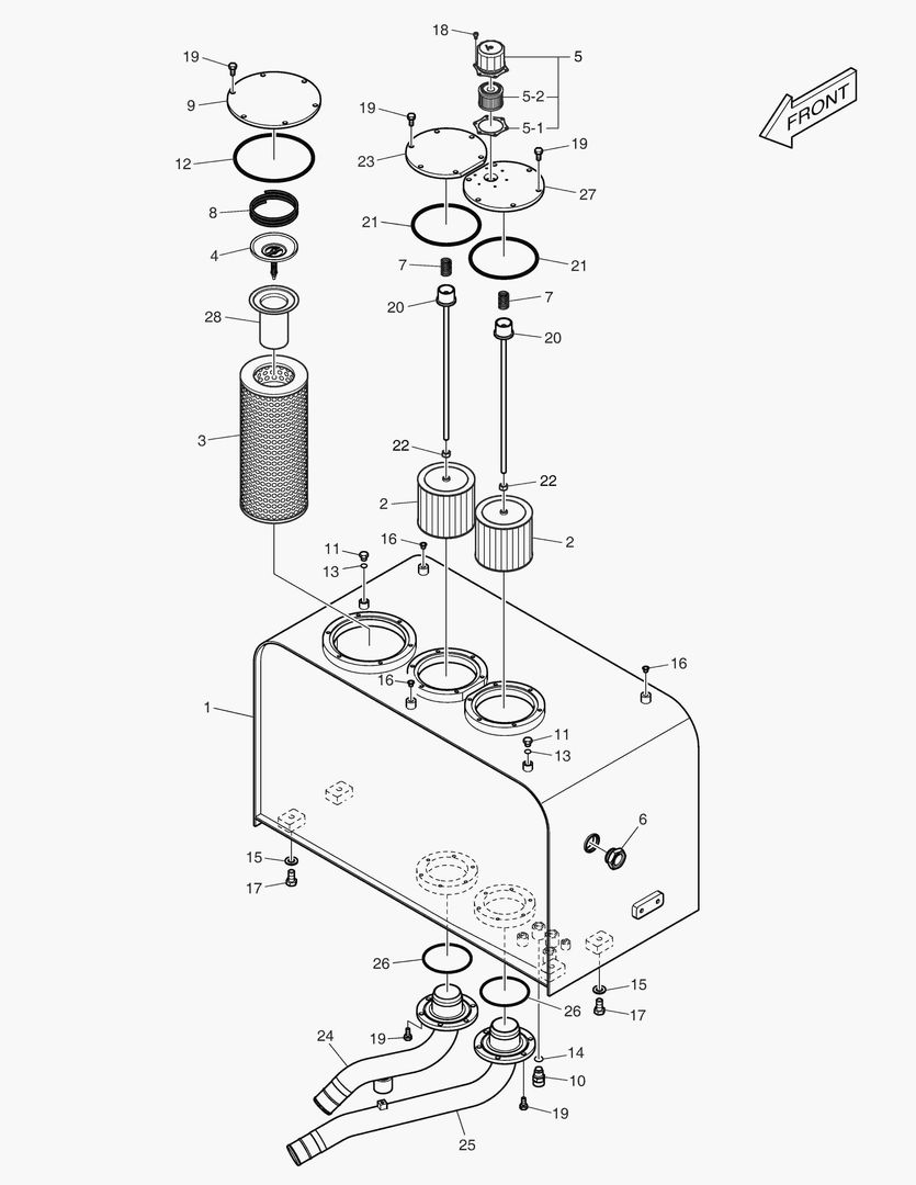РЕЗЕРВУАР ДЛЯ МАСЛА