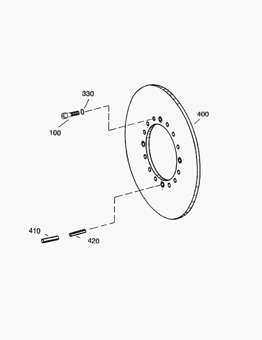 Спецтехника G250-18 BRAKE DISC