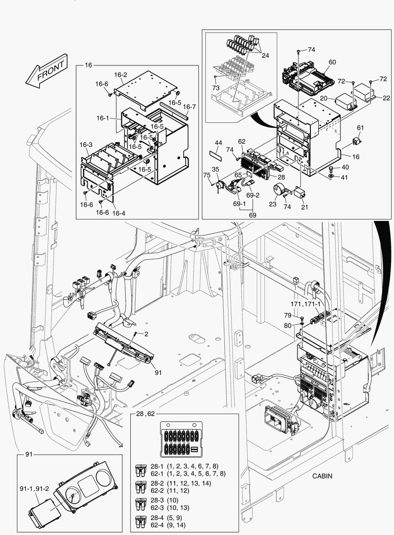 1560 ELECTRIC PARTS(2) - CABIN