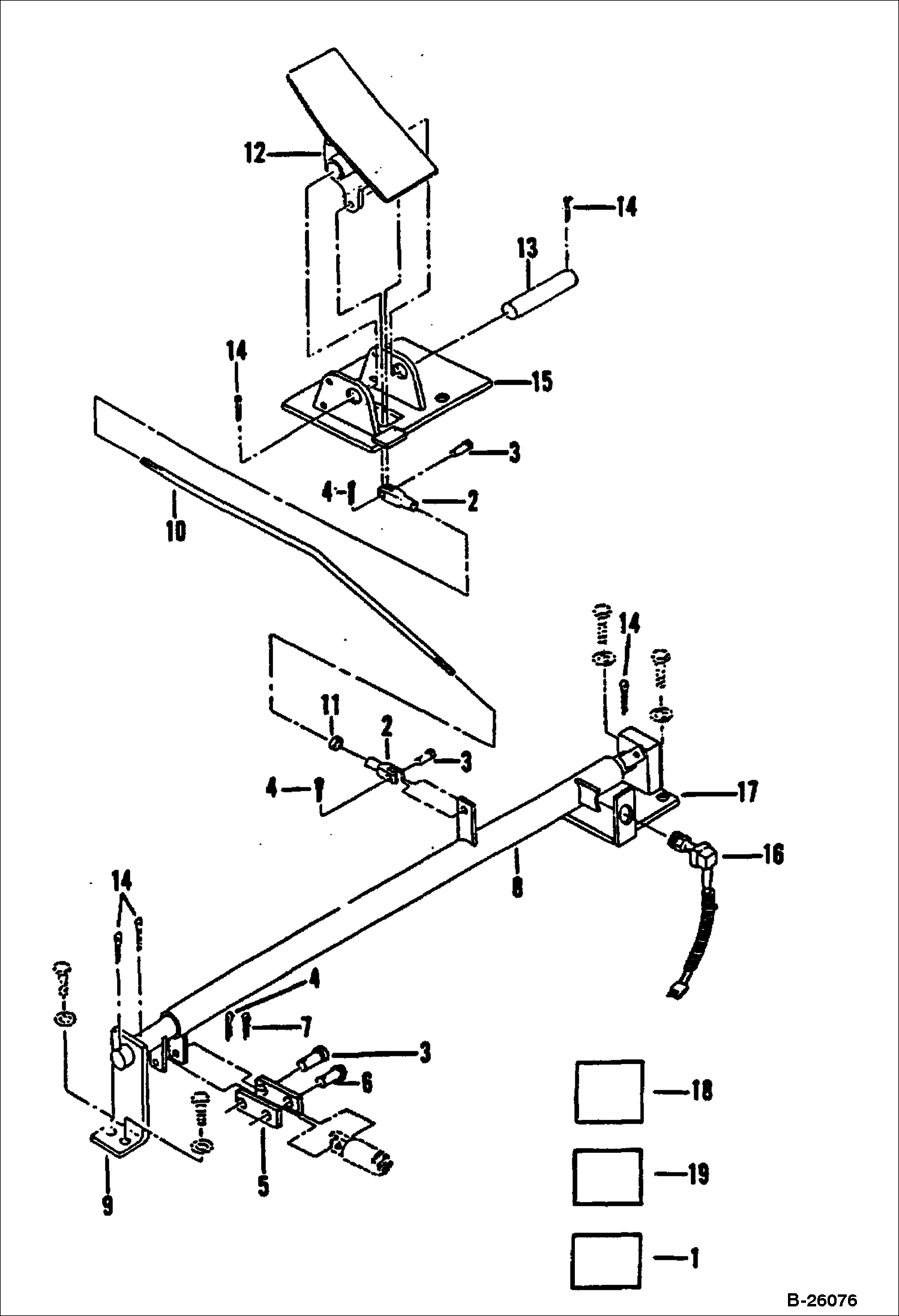 ГИДРОМОЛОТ (ПЕДАЛЬ УПРАВЛЕНИЯ) (2500) (ИСПОЛЬЗУЕТСЯ НА 116)