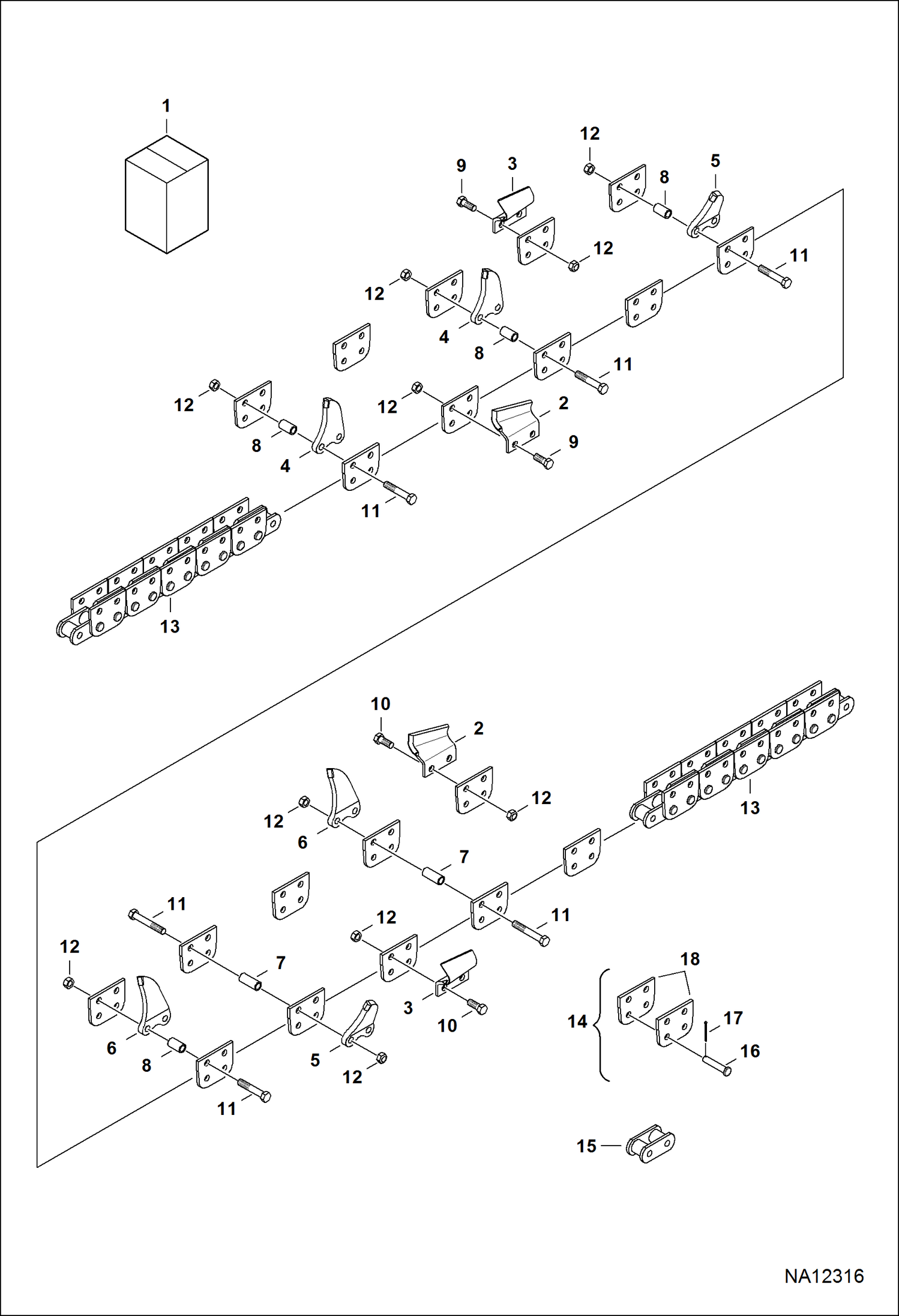 ЗУБЬЯ) (ДВОЙНОЙ СТАНДАРТНЫЙ ПРОТЕКТОР) (LT414)