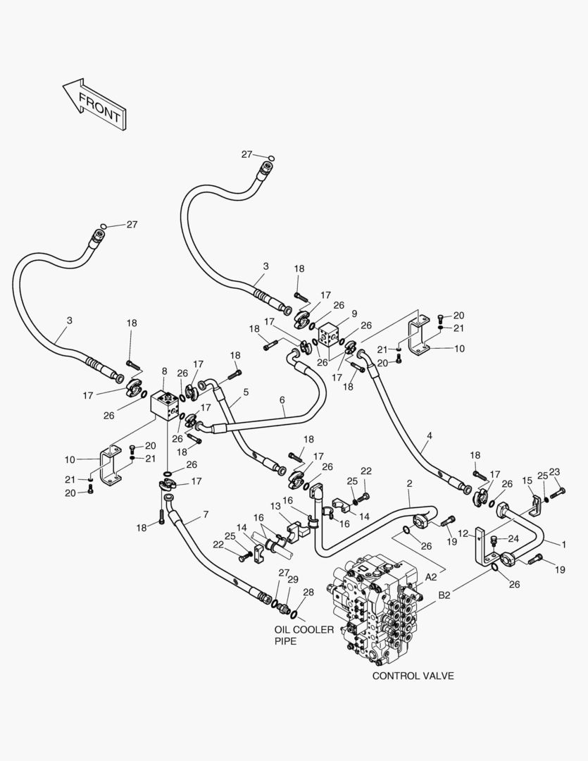 6280 MAIN PIPING-ONE & TWO WAY