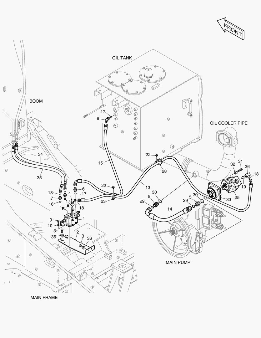 Схема ГЛАВНАЯ МАГИСТРАЛЬ - ВРАЩАЮЩИЙСЯ