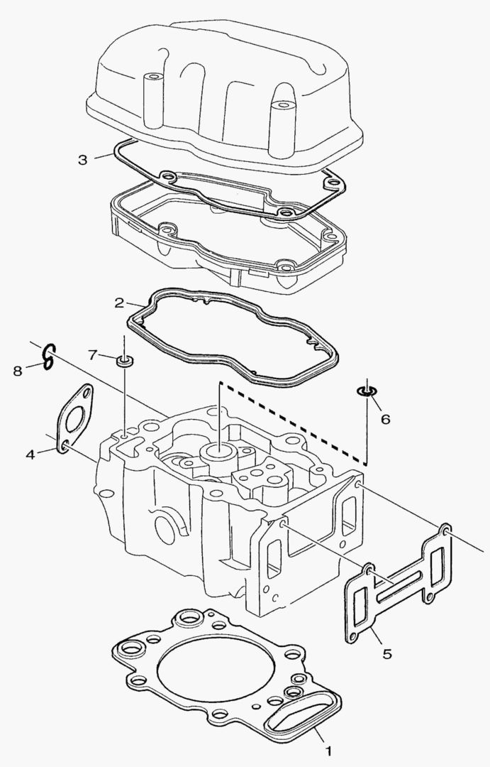 G010-22 GASKET KIT CYLINDER HEAD