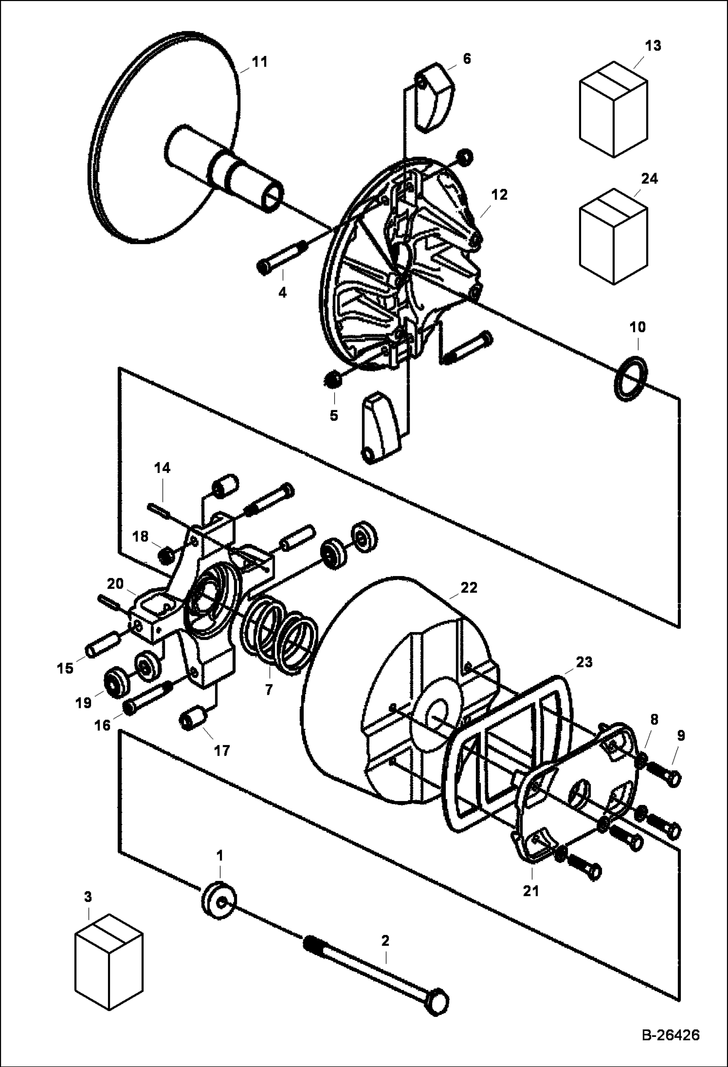 МУФТА ПРИВОДА (2-ВЕС)