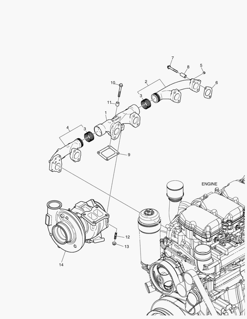 025 EXHAUST MANIFOLD