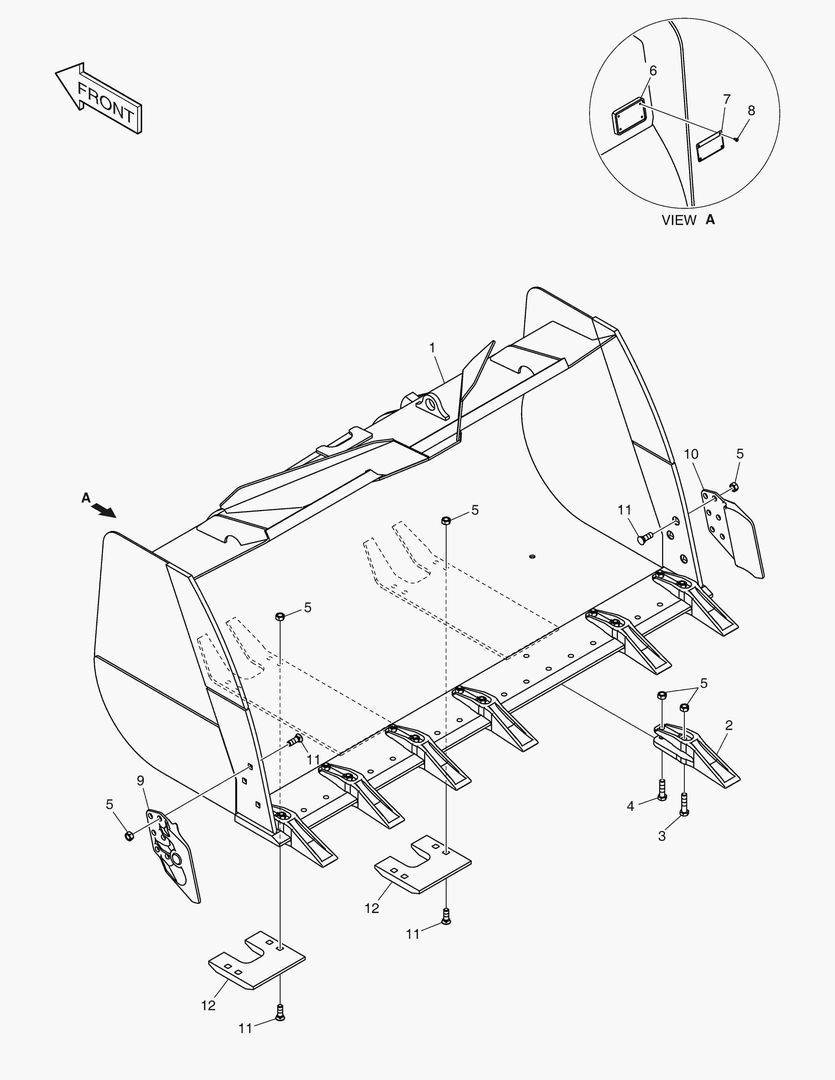 5280 BUCKET-3.3гЋҐ-MONO(MH)