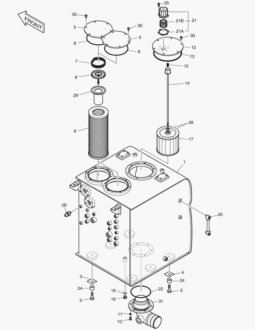 РЕЗЕРВУАР ДЛЯ МАСЛА