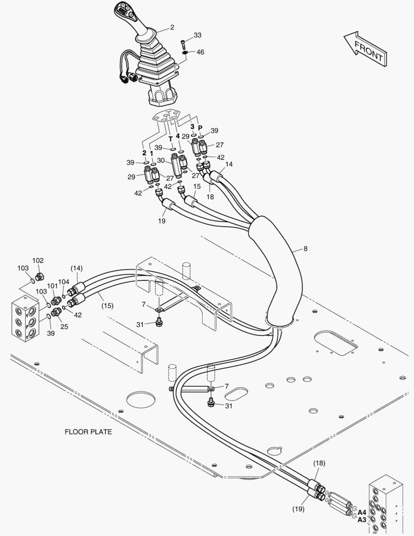 ТРУБОПРОВОД СЕРВОУПРАВЛЕНИЯ(7)