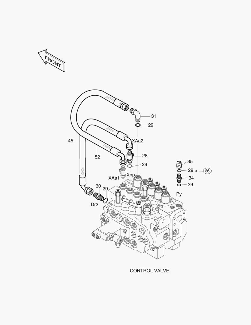 ТРУБОПРОВОД СЕРВОУПРАВЛЕНИЯ(7)