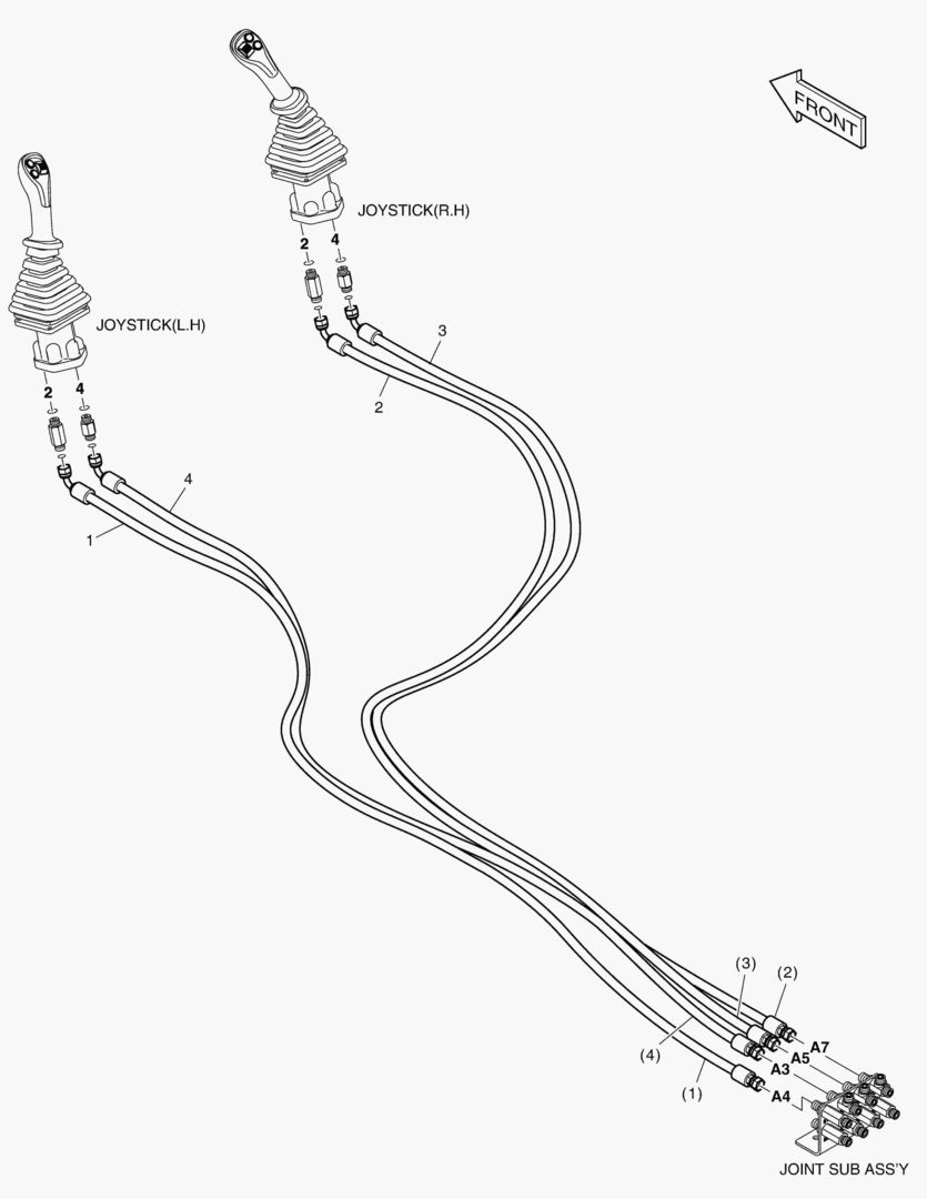 ТРУБОПРОВОД СЕРВОУПРАВЛЕНИЯ(9)