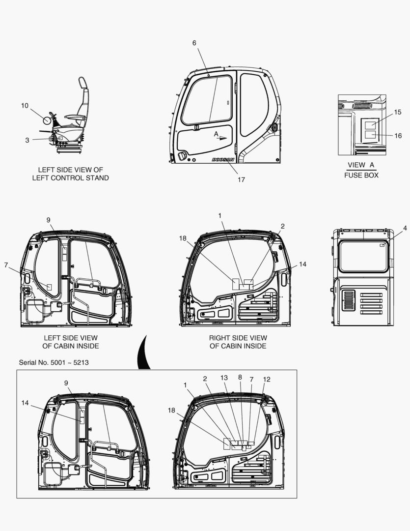 ЗАВОДСКАЯ ТАБЛИЧКА - КАБИНА(ЕВРОПА)